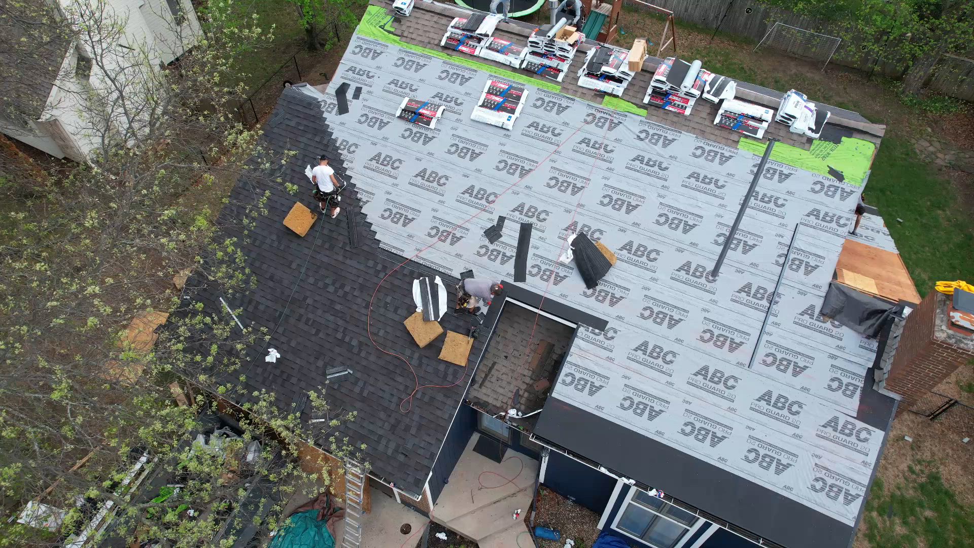 Full roof replacement project Kansas City